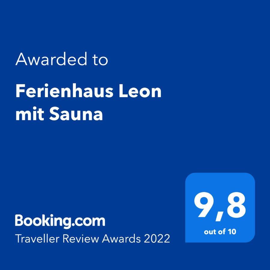 Ferienhaus Leon Mit Sauna Rehburg-Loccum Zewnętrze zdjęcie